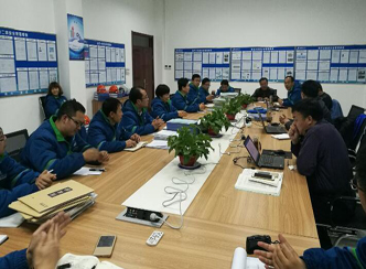 集团聘请安全标准化专家对赫邦公司安全标准化执行情况进行现场审查