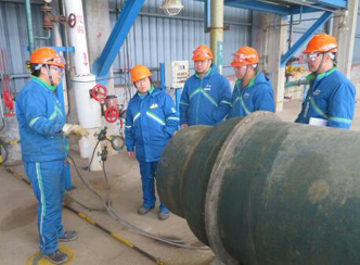 赫邦公司组织关键装置、重点部位综合安全检查