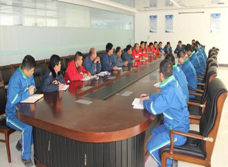 赫邦公司组织承包商作业流程优化会议