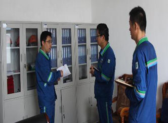 赫邦公司开展季度综合安全大检查