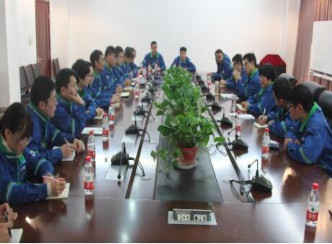 赫邦-欧铂公司组织召开第四季度“我与总经理面对面”座谈会