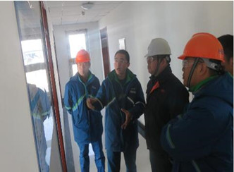 杜邦项目经理赵家彬到赫邦公司调研运营风险项目落地情况