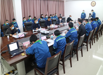 集团总裁张在忠参加东营港经济开发区安全生产责任制“面对面”活动 