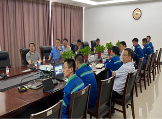 省委组织部督查组一行莅临赫邦公司开展督查工作